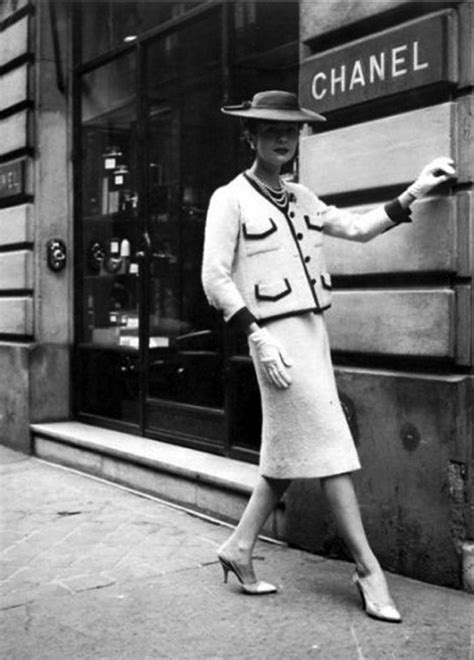 Coco Chanel dress suit